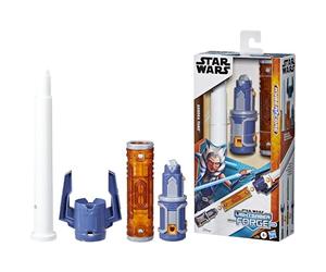 Star Wars Lightsaber Forge, Kyber Core, Sable de luz Personalizable de Ahsoka Tano, Color Blanco