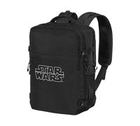 Star Wars Logo-Mochila Mercury Viaje Cabina Avión 40x20x25cm, Negro, Capacidad 20 L