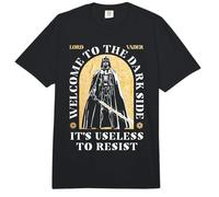 Star Wars Lord Vader Welcome To The Dark Side Chest Poster Comfort Colors Adult Heavyweight T-Shirt