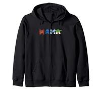 Star Wars Mama Character Letters Family Trip Matching Gift Sudadera con Capucha