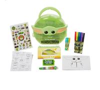Star Wars Mandalorian Baby Yoda Coloring & Sticker Activity Set for Kids with Travel Carrying Case