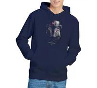 Star Wars Mandalorian Shadows Unisex Hoodie, Navy, Large