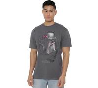 Star Wars Mandalorian Shadows Unisex T Shirt, Charcoal, XXX-Large
