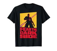 Star Wars Maul Shadow Lord Fear Dark Side Maul Stands Above Camiseta