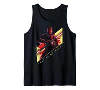 Star Wars Maul Shadow Lord Fear Is My Ally Maul Looms Over Camiseta sin Mangas