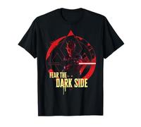 Star Wars Maul Shadow Lord Fear The Dark Side Lightsaber Camiseta