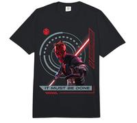 Star Wars Maul Shadow Lord It Must Be Done Maul Reaching out Comfort Colors Adult Heavyweight T-Shirt