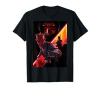 Star Wars Maul Shadow Lord Maul 3 Panel Ready To Fight Camiseta