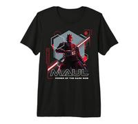 Star Wars Maul Shadow Lord Maul Power of The Dark Side Camiseta Premium