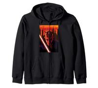 Star Wars Maul Shadow Lord Sith Lord In Front of Cityscape Sudadera con Capucha