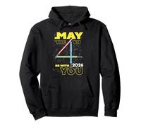 Star Wars May The 4th Be with You 2026 Lightsabers Sudadera con Capucha