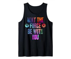 Star Wars May The Force Be With You Rebel And Empire Logo Camiseta sin Mangas