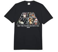 Star Wars May The Fourth Be with You 2026 Original Film Clip Comfort Colors Adult Heavyweight T-Shirt