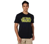 STAR WARS Men's Classic Vintage Simple Logo T-Shirt