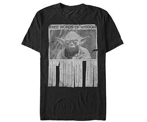 Star Wars Men's Words of Wisdom T-Shirt,