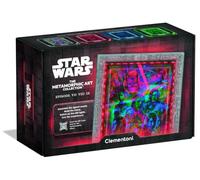 Star Wars Metamorphic Art Collection Episodio 7 - 9 - Puzzle de 520 Piezas con Marco Iluminado - Juego de Merch Set para Fans y coleccionistas - Ideal como decoración y Regalo - 35161 de Clementoni