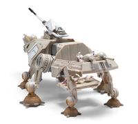 Star Wars™ Micro Galaxy Squadron AT-TE - Vehículo de Seis Patas de 9 Pulgadas con Velocidad de 2.5 Pulgadas y Cinco Accesorios de microfiguras de 1 Pulgada