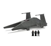 Star Wars Micro Galaxy Squadron Inquisitor - Guadaña de Transporte - Vehículo de Clase de Nave Estelar de 7 Pulgadas a Partir de 3 años con Tres Accesorios de microfiguras de 1 Pulgada