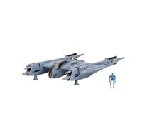 Star Wars Micro Galaxy Squadron Magnaguard Starfighter - Vehículo de 5 pulgadas con accesorio de microfigura de 1 pulgada