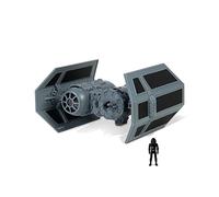 Star Wars Micro Galaxy Squadron Tie Bomber - 5 Pulgadas Starfighter Class Vehicle with 1 Inch Tie Pilot Micro Figure Accessory