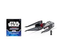 Star Wars Micro Galaxy Squadron Tie Whisper Mystery Bundle - Vehículo de 5 Pulgadas y vehículo de 2.5 Pulgadas con Accesorios de Micro Figura