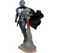 Star Wars Milestones Statua Resina Mandalorian & Bambino 40 cm Diamond Select