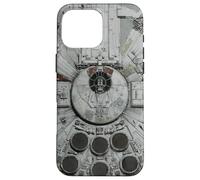 Star Wars Millennium Falcon Close Up Gris Carcasa para iPhone 16 Pro Max