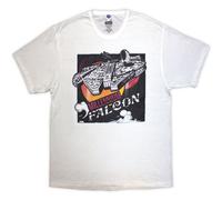 Star Wars Millennium Falcon Graphic con licencia Camiseta hombre