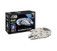 Star Wars Millennium Falcon Plástico Kit 1/72 Incluye Pintura, Brocha, Glue Pod