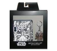Star Wars Millennium Falcon Wallet and Keychain Box Set