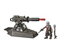 Star Wars Mission Fleet Expedition Class Hover E-Web Cannon Mandalorian - Figura a Escala de 2.5 Pulgadas y Accesorio de vehículo, Juguetes para niños a Partir de 4 años