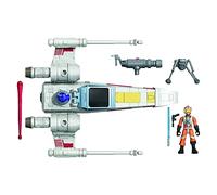 Star Wars Mission Fleet Stellar Class Luke Skywalker X-Wing Fighter Figura y vehículo a Escala de 2.5 Pulgadas, Juguetes para niños a Partir de 4 años