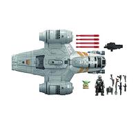 Star Wars Mission Fleet The Mandalorian The Child Razor Crest Outer Rim Run 6-cm-scale Action Figure and Vehicle Set