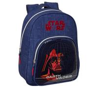 STAR WARS - Mochila Escolar Infantil, Ideal para Niños de Diferentes Edades, Cómoda y Versátil, Calidad y Resistencia, 27x10x33 cm
