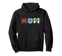 Star Wars Mom Character Letters Family Trip Matching Gift Sudadera con Capucha