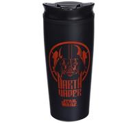 Star Wars MTM25362 - Taza de viaje (metal, 425 ml), diseño de Darth Vader