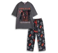 Star Wars Negro Darth Vader Conjunto de pijama de manga corta y pierna larga Hom