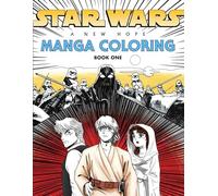 STAR WARS NEW HOPE MANGA COLORING BOOK