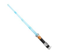 Star Wars OBI-WAN Kenobi - Accesorio Oficial de Disfraz de Halloween - Sable de plástico retráctil Iluminado