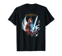 Star Wars: Obi-Wan Kenobi Shattered Jedi Lightsaber Logo Camiseta