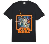 Star Wars Original Trilogy A New Hope Vintage Retro Poster Comfort Colors Adult Heavyweight T-Shirt