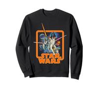 Star Wars Original Trilogy A New Hope Vintage Retro Poster Sudadera