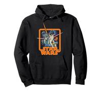 Star Wars Original Trilogy A New Hope Vintage Retro Poster Sudadera con Capucha