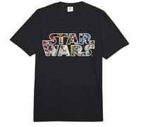 Star Wars Original Trilogy Retro Movie Poster Back Drop Logo Comfort Colors Adult Heavyweight T-Shirt