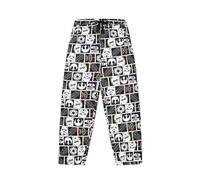 Star Wars Pantalones de pijama de algodón para hombre, Negro, XL