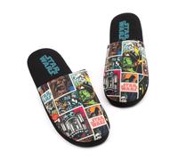 Star Wars Pantuflas negras para hombre