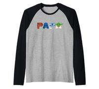 Star Wars Papa Character Letters Family Trip Matching Gift Camiseta Manga Raglan