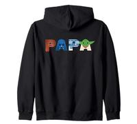 Star Wars Papa Character Letters Family Trip Matching Gift Sudadera con Capucha