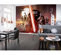Komar Papier Fototapete - Star Wars EP7 Collage - Größe 368 x 254 cm
