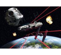 Star Wars Papeles Pintados Infantil Dormitorio Pared Grande Murales Boy And Niña